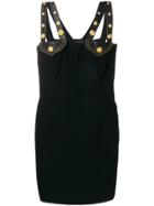 Versace Vintage Bondage Mini Dress - Black