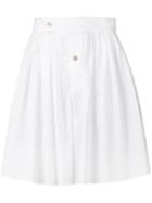 Vivienne Westwood Anglomania Classic Flare Skirt - White