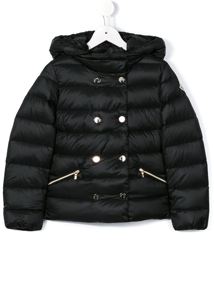 Moncler Kids 'marali' Padded Jacket, Girl's, Size: 12 Yrs, Black