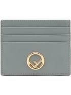 Fendi Logo Cardholder - Blue