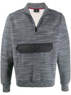 Ps Paul Smith Technical Jersey Sweatshirt - Grey