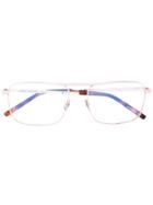 Saint Laurent Eyewear Handle Glasses - Brown