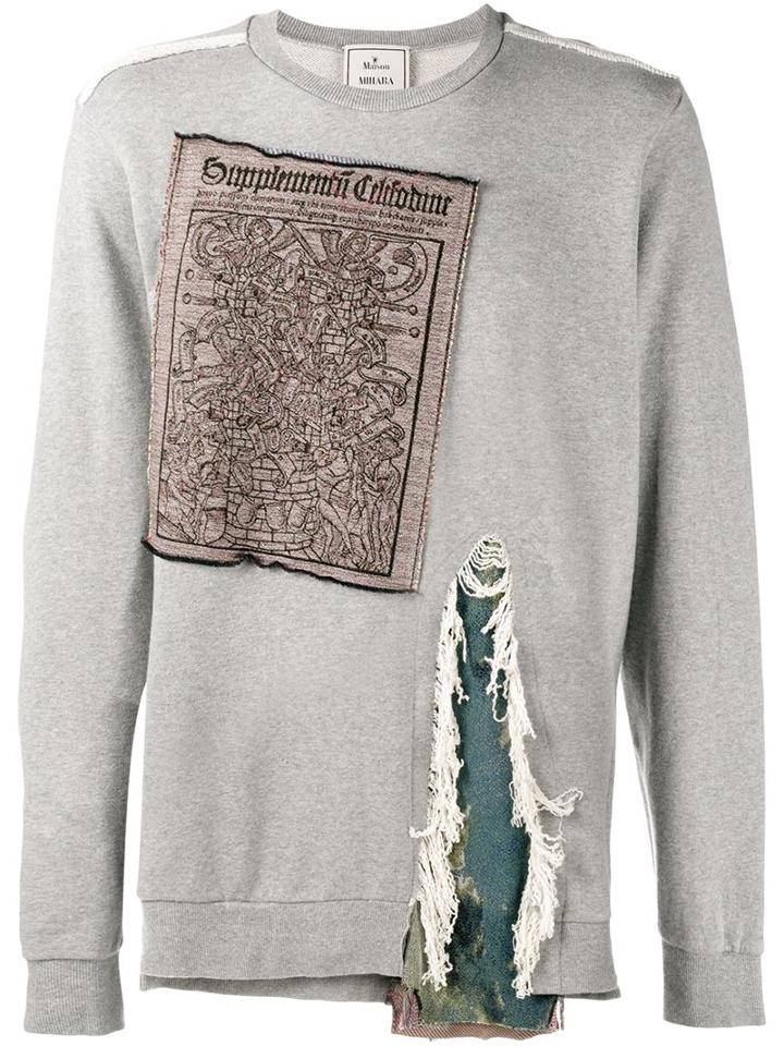 Miharayasuhiro Patchwork Sweatshirt