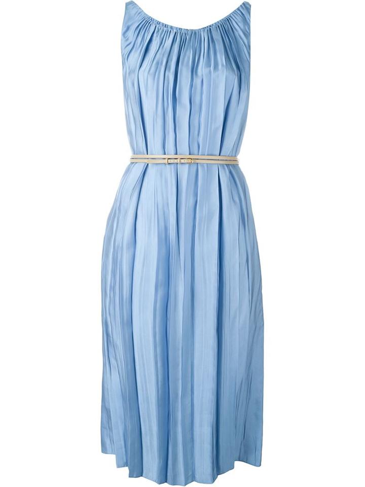 Nina Ricci Pleated Midi Dress