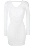 La Perla Embroidered Dress - White