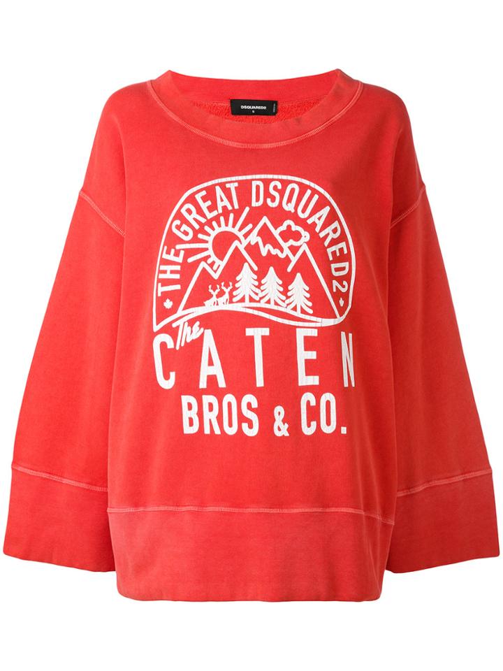 Dsquared2 Wide Sleeve Sweatshirt