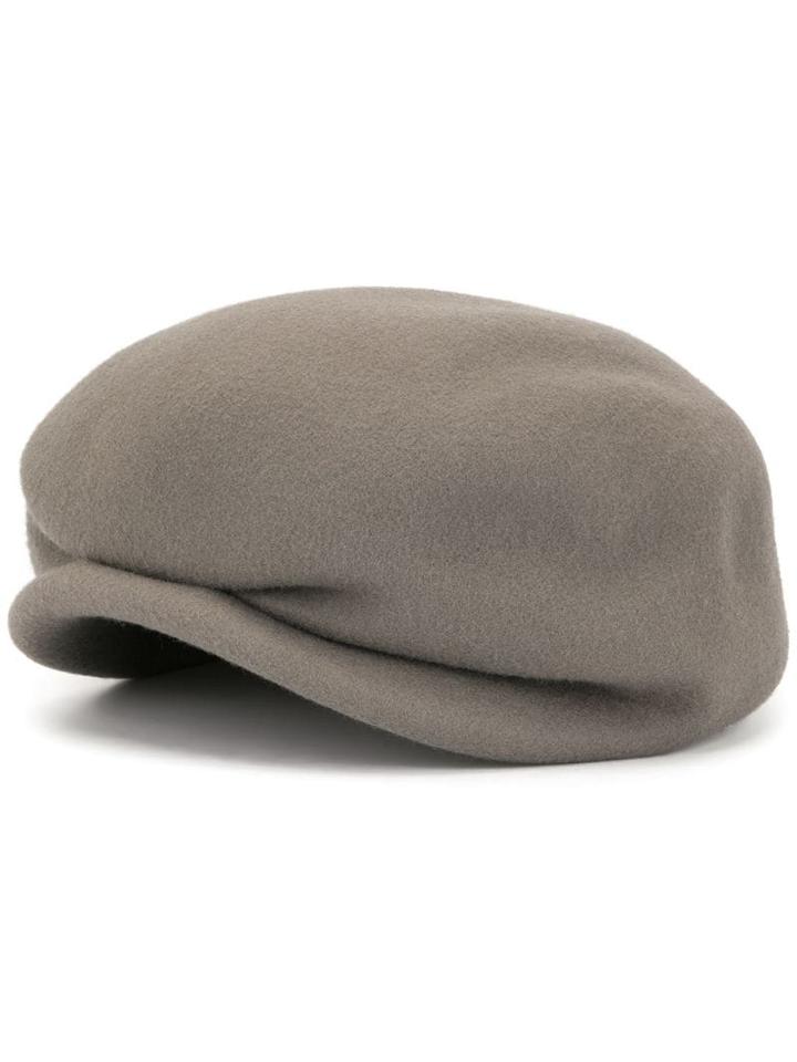 Nehera Felt Flat Cap - Grey