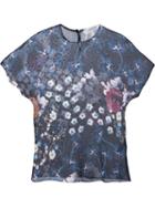 Dorothee Schumacher Floral Print Sheer T-shirt