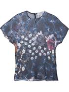 Dorothee Schumacher Floral Print Sheer T-shirt