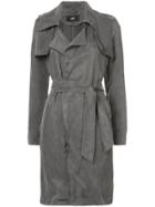 Line The Label Margaux Trench Coat - Grey