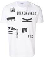 Bikkembergs Logo Print T-shirt - White
