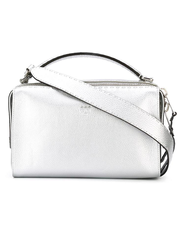 Fendi 'lei Selleria' Tote - Metallic