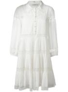 Philosophy Di Lorenzo Serafini Lace Insert Flared Dress