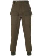 Moncler Tapered Casual Trousers - Green