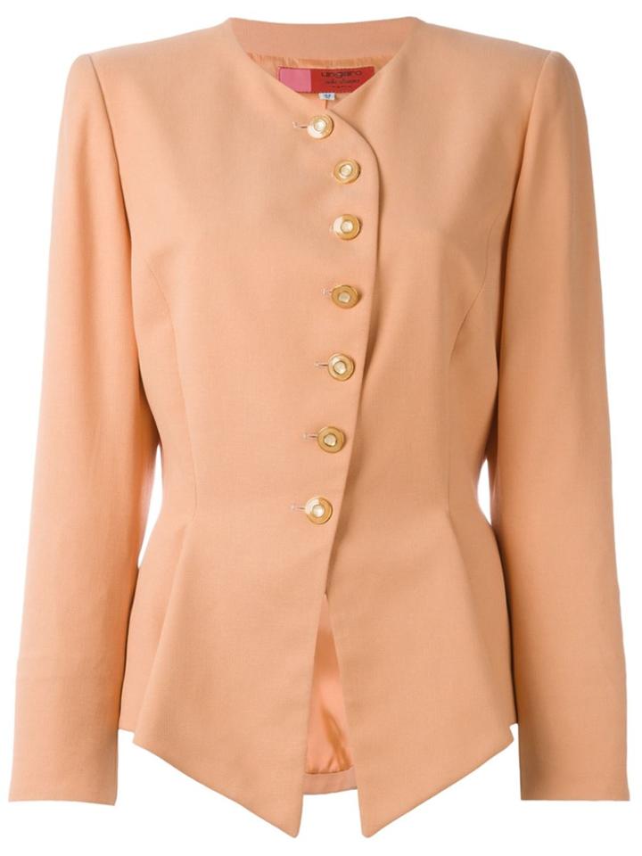 Emanuel Ungaro Vintage Asymmetric Jacket - Pink & Purple