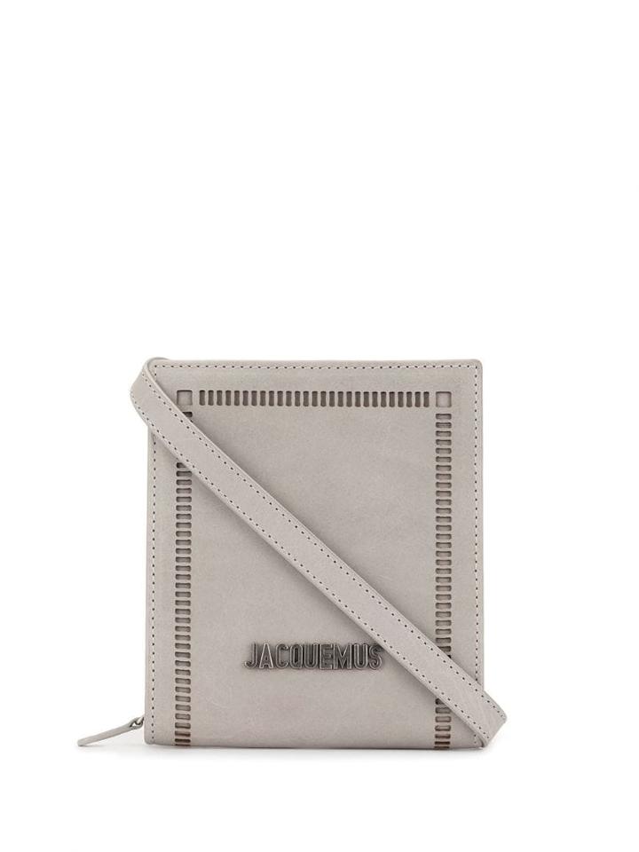 Jacquemus Le Gadjo Shoulder Bag - Grey