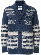 Coohem Spring Native Knitted Cardigan - Blue