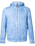Etro Zipped Reversible Jacket, Men's, Size: Large, Blue, Polyamide/cotton/linen/flax