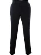 Alexander Mcqueen Straight Leg Trousers, Men's, Size: 50, Blue, Acetate/viscose/wool