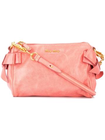 Miu Miu Vintage Ribbon Crossbody - Pink
