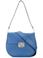 Furla Saddle Shoulder Bag, Women's, Blue