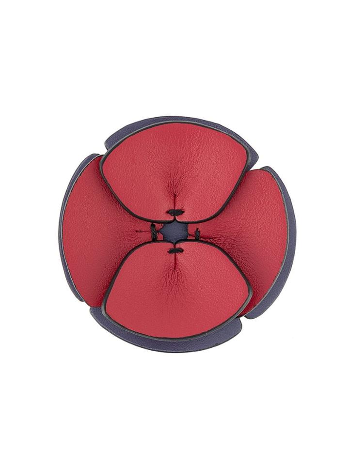 Marni Flowerhead Brooch - Red