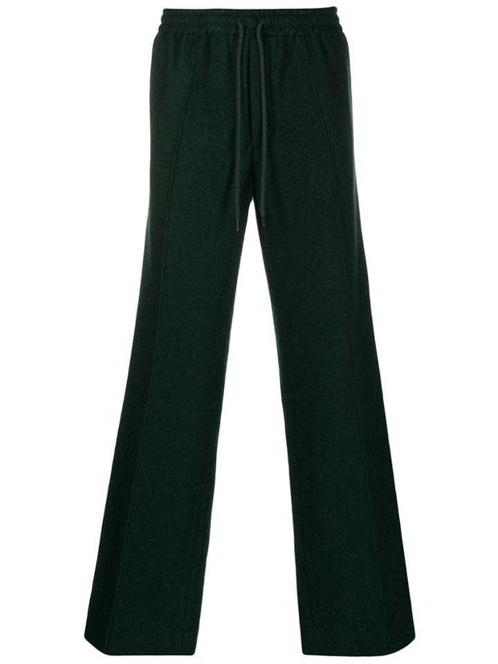 Undercover Wide Straight Leg Trousers - Green