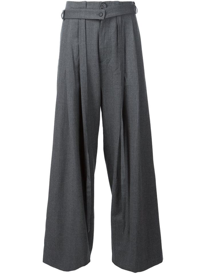 Icosae Deconstructed Wide-leg Trousers