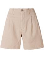 Pence High-waisted Shorts - Nude & Neutrals
