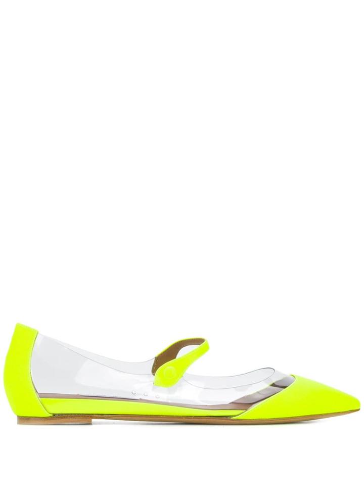 Tabitha Simmons Hermione Ballerina Shoes - Yellow