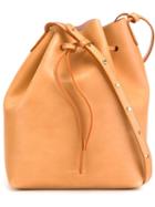 Mansur Gavriel Bucket Bag, Women's, Brown, Leather