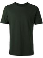 Transit - Crew Neck T-shirt - Men - Cotton/linen/flax/polyamide - M, Green, Cotton/linen/flax/polyamide