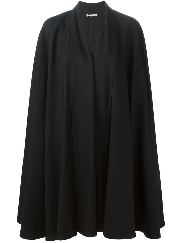 Roberta Di Camerino Vintage Classic Cape - Black