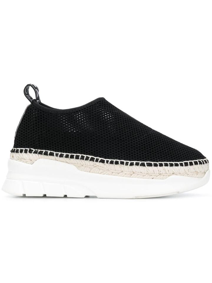 Kenzo Mesh Platform Sneakers - Black