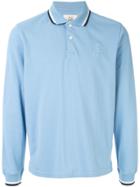 Kent & Curwen Stripe Detail Polo Shirt - Blue