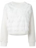 See By Chloé Frill Panel Sweatshirt