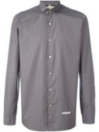 Dnl Classic Shirt, Men's, Size: 42, Grey, Cotton/nylon