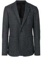 Ami Alexandre Mattiussi - Half-lined Two Button Blazer - Men - Cotton/acetate/wool - 48, Grey, Cotton/acetate/wool