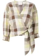 Framed Blusa Transpassada Madeleine Framed - Multicolour