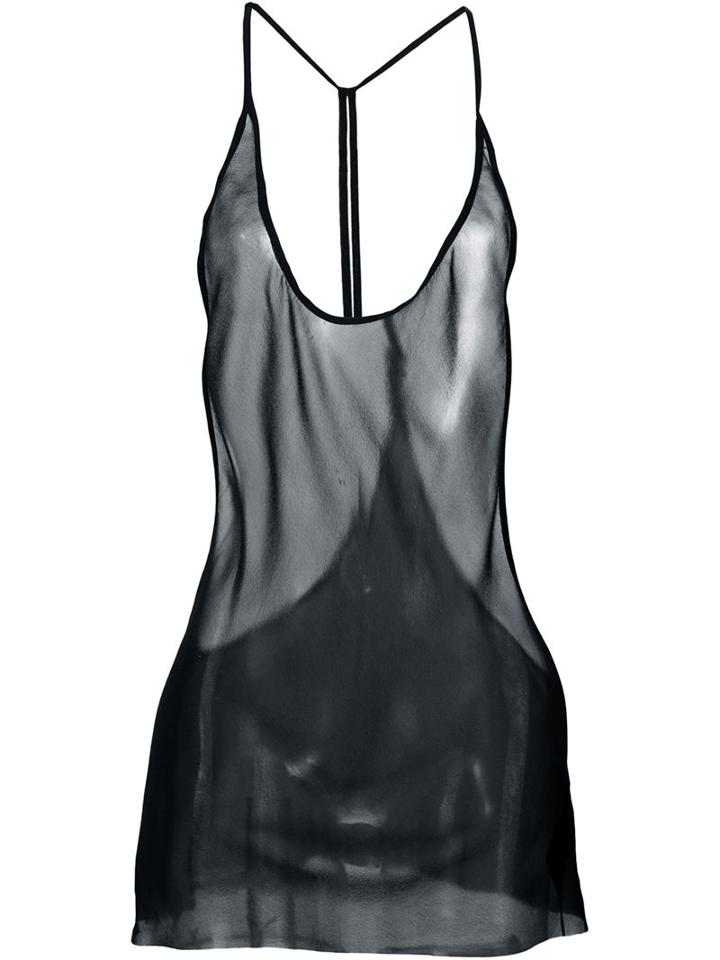 Ann Demeulemeester 'georgia' Top, Women's, Size: 42, Black, Silk