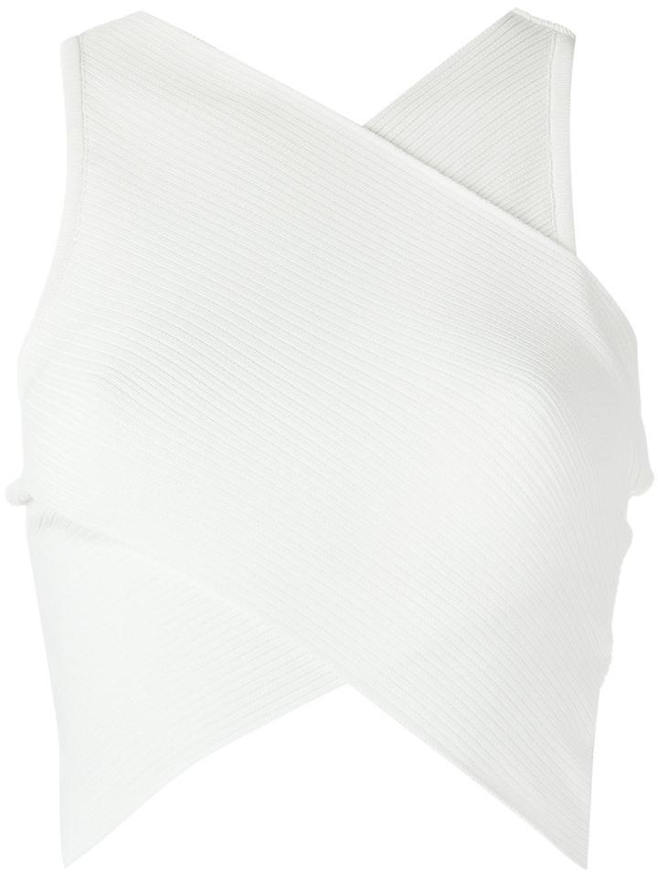Egrey - Cropped Top - Women - Polyamide/spandex/elastane/viscose - G, White, Polyamide/spandex/elastane/viscose