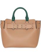 Burberry The Small Tri-tone Leather Belt Bag - Brown