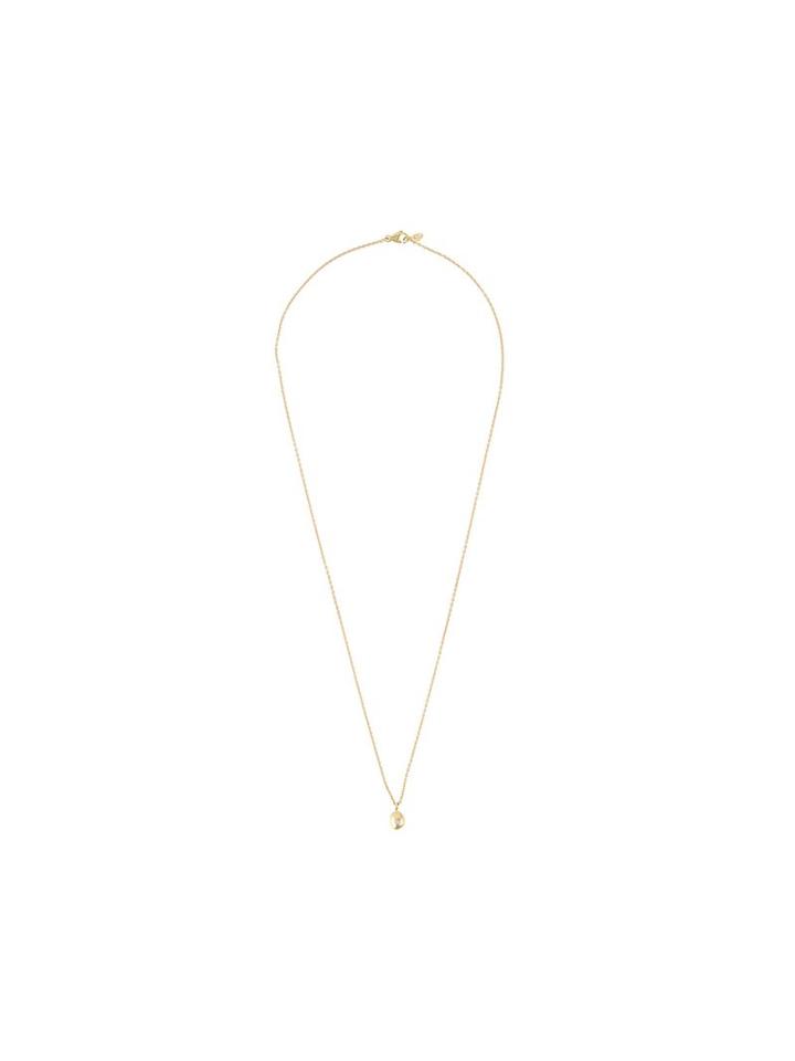 Natasha Collis Diamond Nugget Charm Necklace, Women's, Metallic