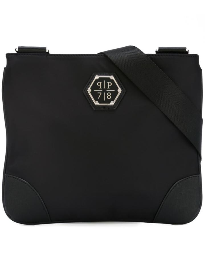 Philipp Plein Logo Plaque Messenger Bag