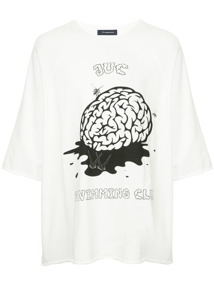 John Undercover Swimming Club Oversized T-shirt - White
