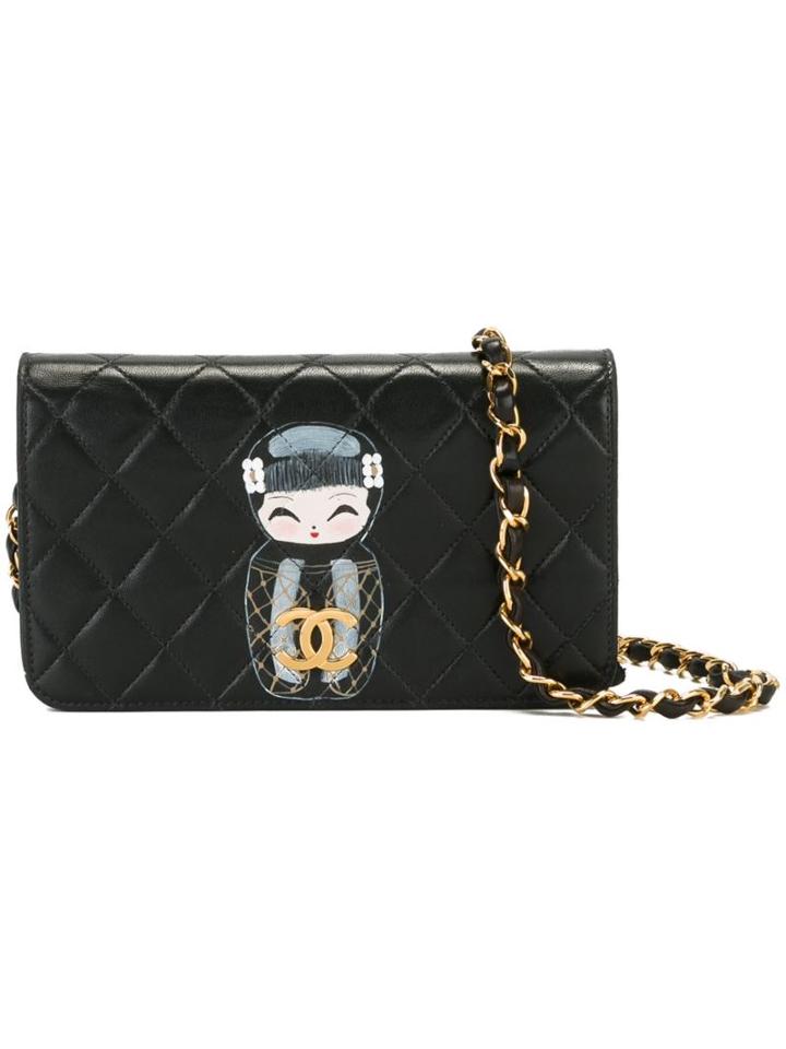 Chanel Vintage Mini Hand Painted Bag