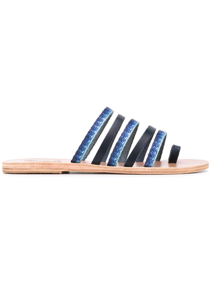 Ancient Greek Sandals Strappy Sandals - Blue