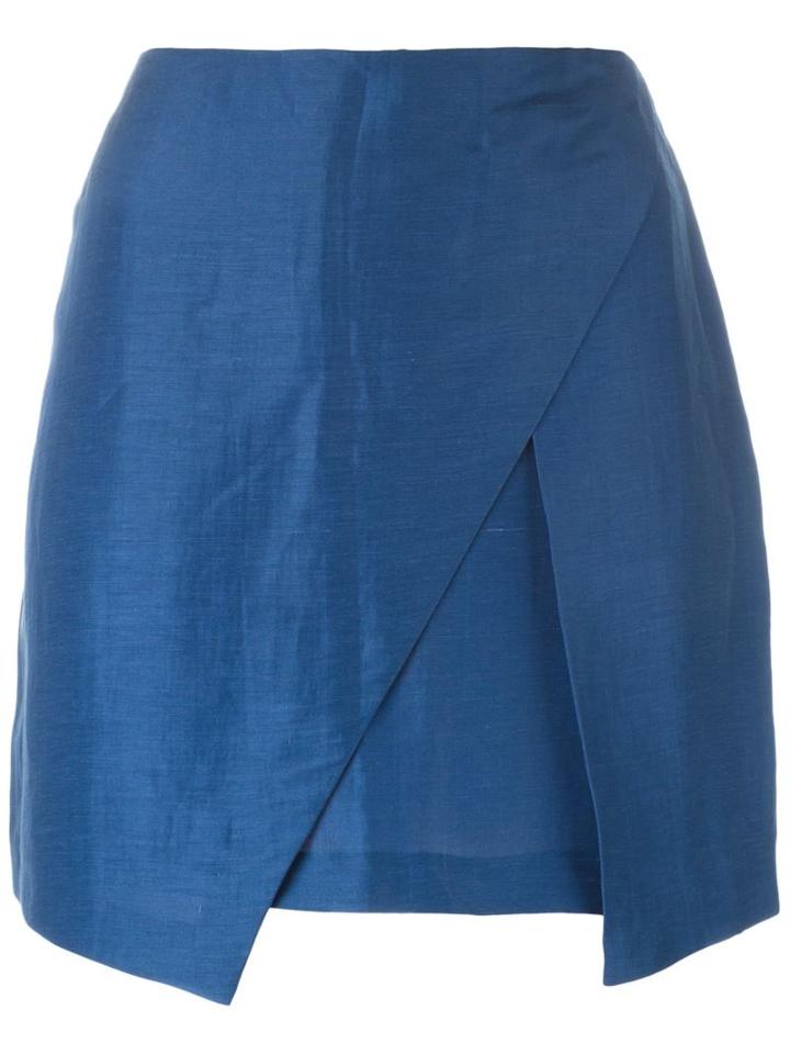 Romeo Gigli Vintage Wrap Mini Skirt