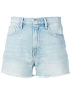Frame Le Vintage Denim Shorts - Blue
