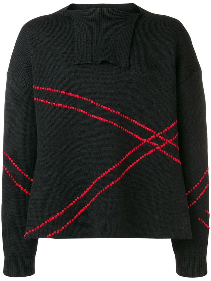 Raf Simons Deconstructed Jumper - Black